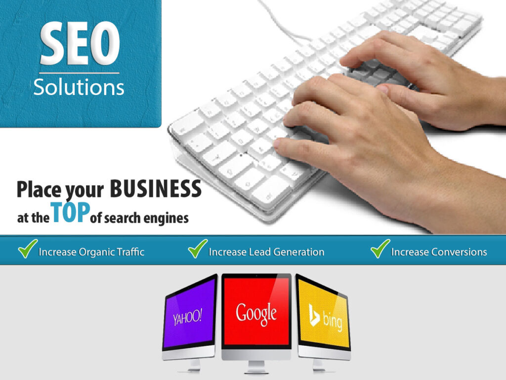 SEO services advertisement