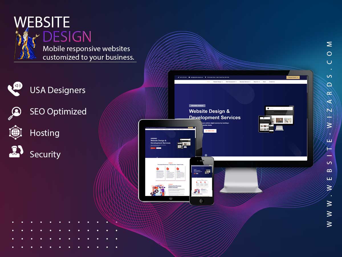 website design advertisement